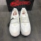 Replica Versace Sneakers White and beige toe with white rubber sole MS09315