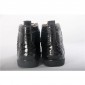 Replica High Quality Christian Louboutin Mens Louis Flat High Top Real Snakeskin Sneaker