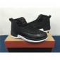 Replica Air Jordan 12 Retro Waterproof Nylon Black Sneakers FE4CDDD49E60