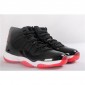 Replica Ua Air Jordan 11 (Xi) Bred 2012 Black White Red Shoes For Men BB2309B655A1