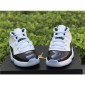 Replica Air Jordan 11 Low 'Easter' White/Emerald Rise Black Sneakers 9215437804A1