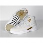 Replica High Quality 3rd Batch 2016 Air Jordans 12s White Drakes Ovo Men Shoes  D161B4E61A17