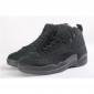Replica High Quality 2017 Air Jordan 12 Ovo Black/Black-Metallic Gold Sneakers  F85AEC1C4B1D