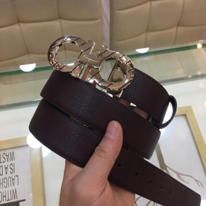 Silver buckle Ferragamo buckle belt ASS02167