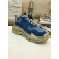 Replica High Quality Balenciaga Triple S Sneaker Blue Triple006