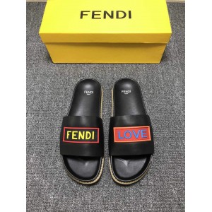 High Quality Fendi slide sandal with rubber and fendi love design GO_FD009