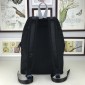 Replica Gucci Perfect Quality matte black back pack GC06BM120