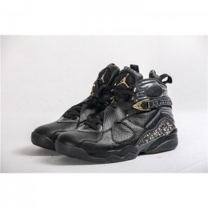 Air Jordan 8 Retro Cigar Black Sneakers 8486EC3C9C15