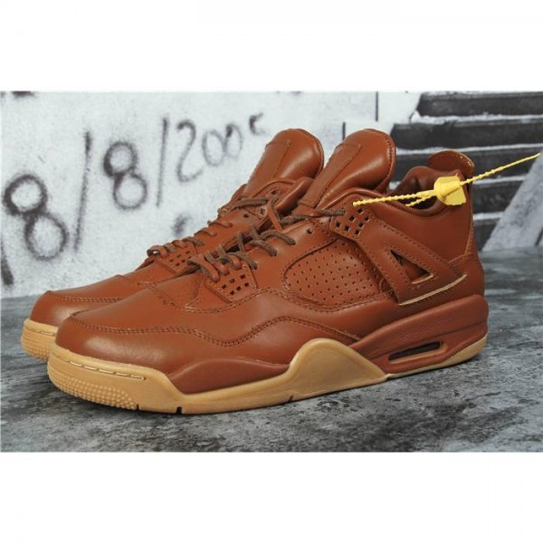 High Quality Air Jordan 4 Retro Premium Wheat Men Shoes D497E0ADC267