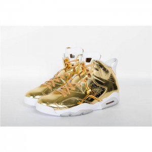 Perfect Quality Air Jordan 6 Pinnacle Metallic Gold Sneakers 6366AD323F42