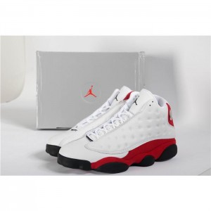 High Quality Air Jordan 13 Chicago White/Red Sneakers 39D2D7201111