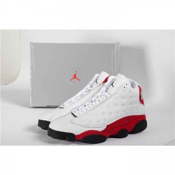 High Quality Air Jordan 13 Chicago White/Red Sneakers 39D2D7201111