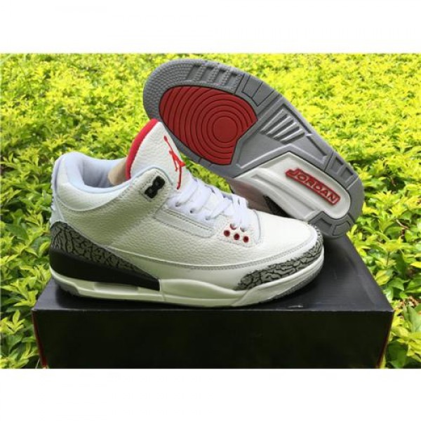 Ua Air Jordan Iii 3 White Cement '88 Retro Men Shoes 6D88C8450128