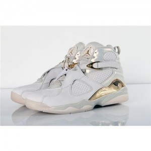 Air Jordan 8 Championship Pack White Sneakers 2267D4B0DA68