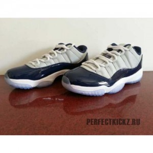 Ua Air Jordan 11 Low Georgetown Gs Men Sneaker FE578EFB4588