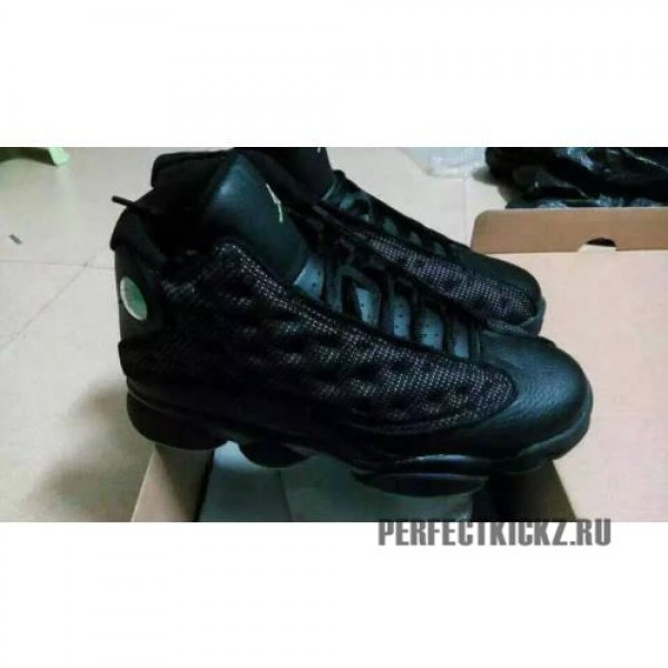 Replica High Quality Air Jordan 13 Black Altitude Green Men Sneaker FA77C235F8DC