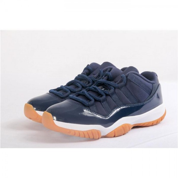 High Quality Air Jordan 11 Low Navy / Gumsole Rumored Men Sneakers C99BF63B3000