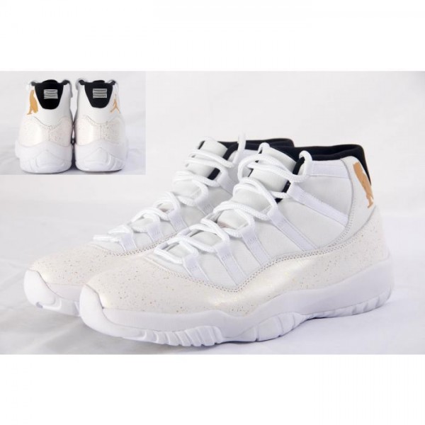 High Quality Air Jordan 11 Retro Ovo White Sneakers E311745E1376