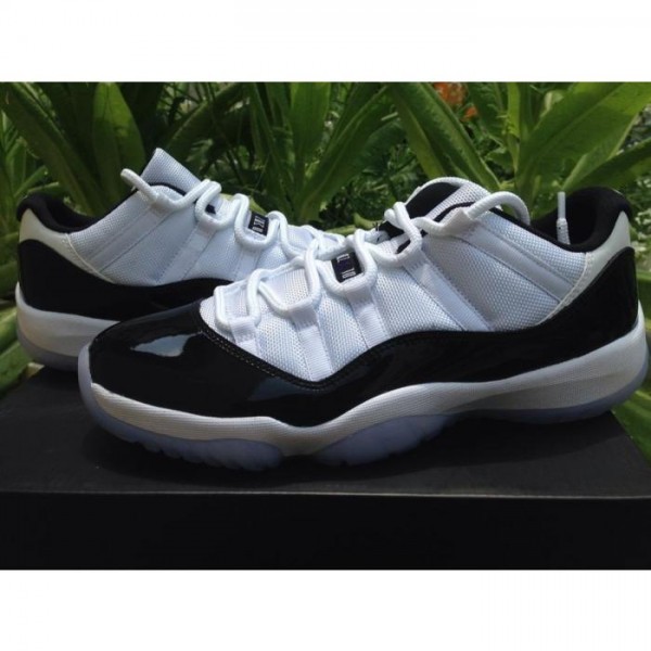 Ua Air Jordan 11 Retro Low 528895-153 White/Black Concord For Men D11581AB2C4F