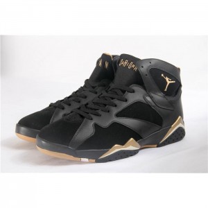 Ua Air Jordan 7 Vii Golden Moments Pack Sneakers In Black 6426EB854CE3