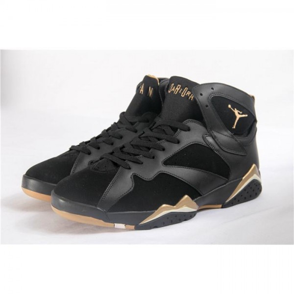 Ua Air Jordan 7 Vii Golden Moments Pack Sneakers In Black 6426EB854CE3