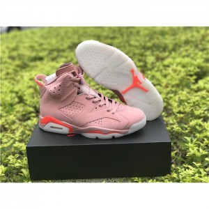 Air Jordan 6 Millenial Pink Sneakers EFCD395D0C76
