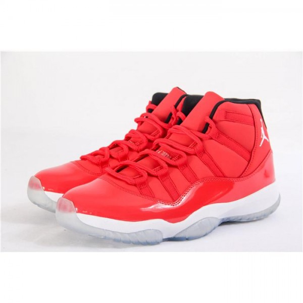 Ua Air Jordan Xi 11 Red Pe Men Sneakers 63F76D34171E